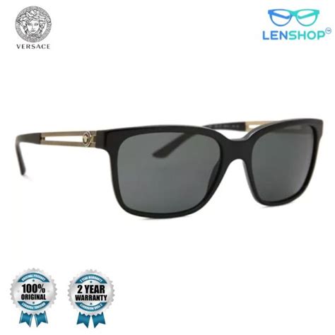 versace wayfarer sunglasses mens|VERSACE Wayfarer Sunglasses in White .